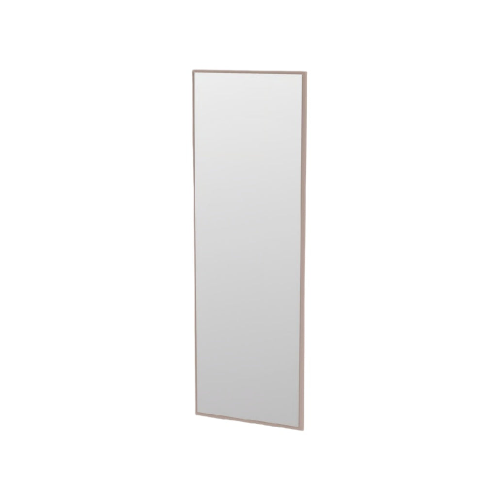 Full-Length Leaning Mirror with Sleek Modern Frame