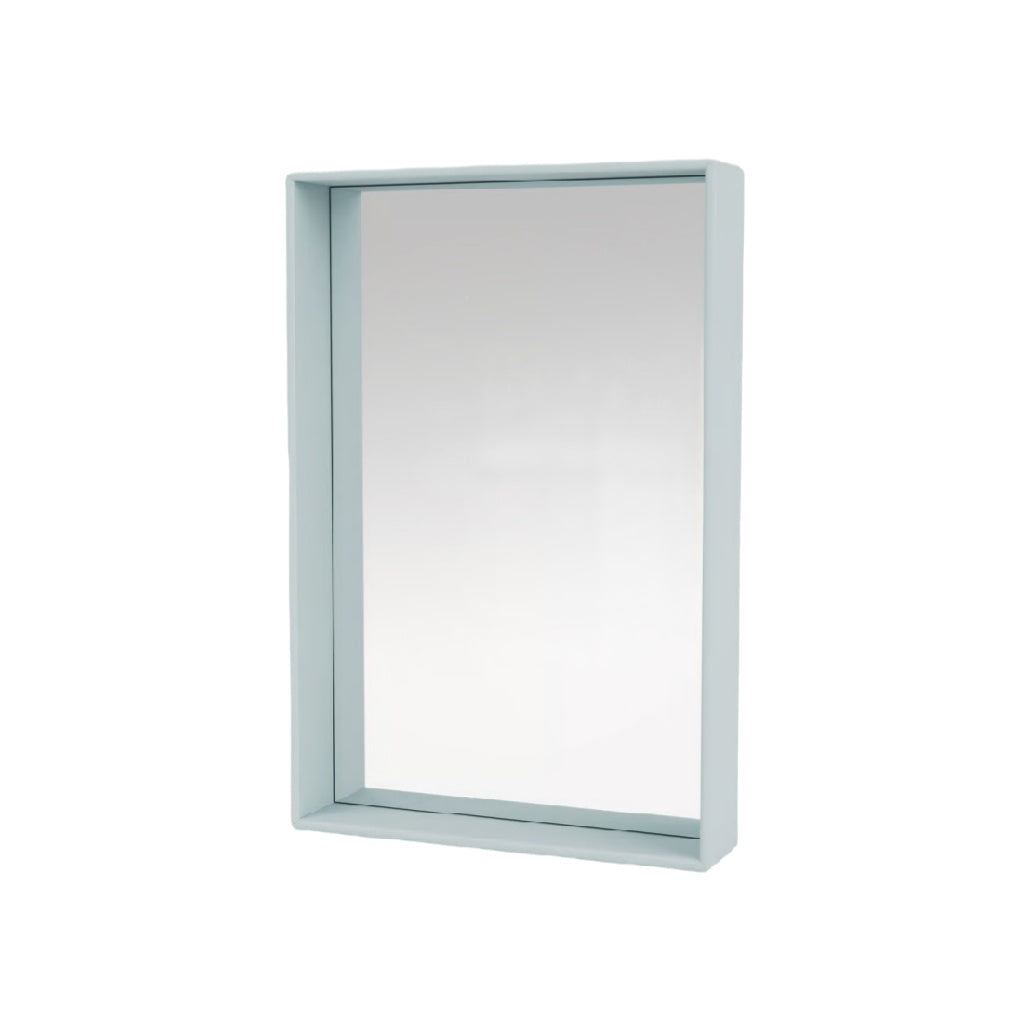 Modern Rectangle Wall Mirror with Minimalist Frame**